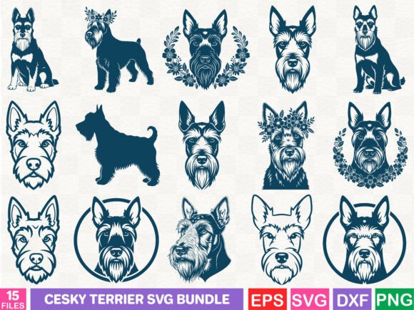 Cesky Terrier SVG Bundle Review