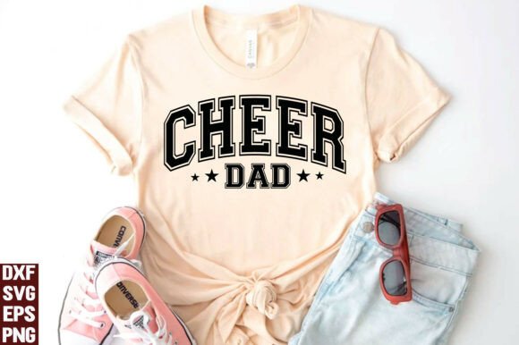 Cheer Dad SVG, Cheer Dad PNG
