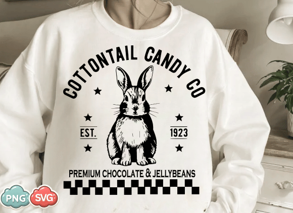 Cottontail Candy Company SVG PNG