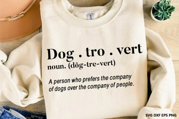 Dogtrovert Definition SVG PNG