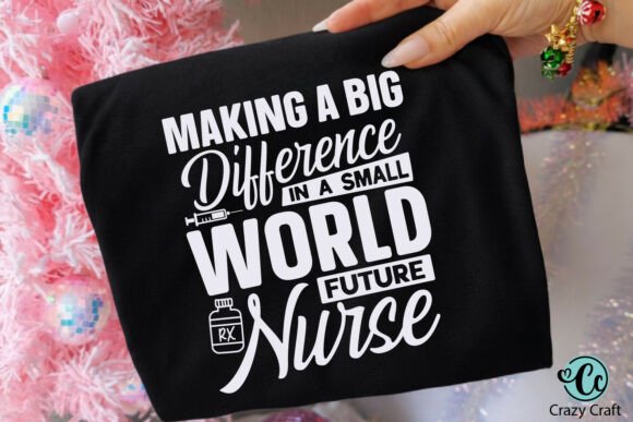 Making a Big Difference SVG, Nurse SVG