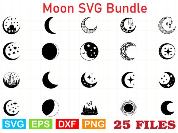 Moon SVG Bundle Review