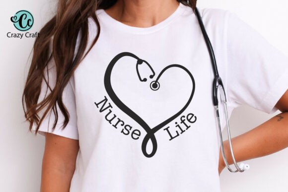 Nurse Life Heart SVG PNG Review