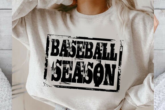 Retro Baseball Season SVG PNG